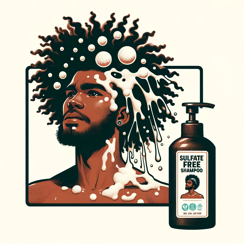 Kinky Men's Hair (Hair Type 4)