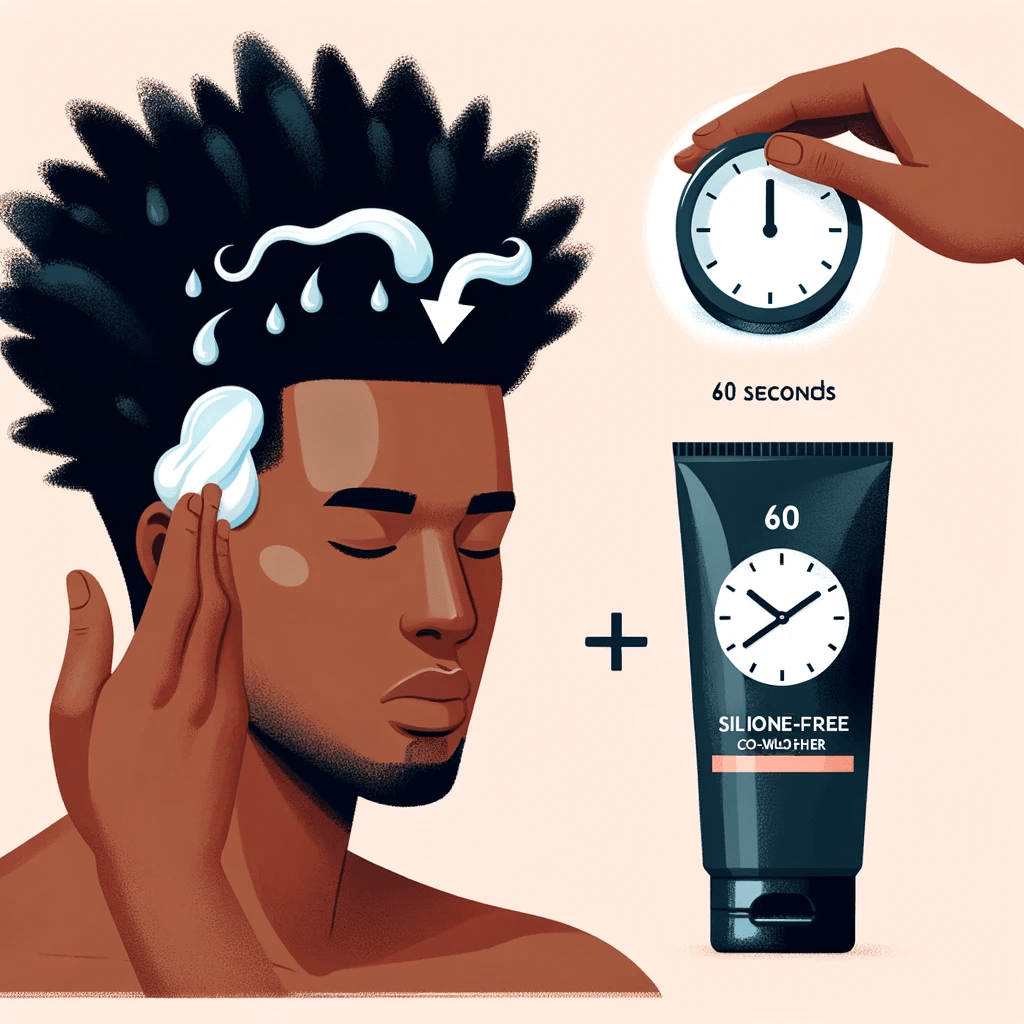 Kinky Men's Hair (Hair Type 4)