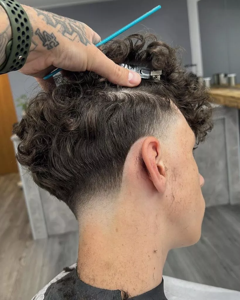 burst fade haircuts 