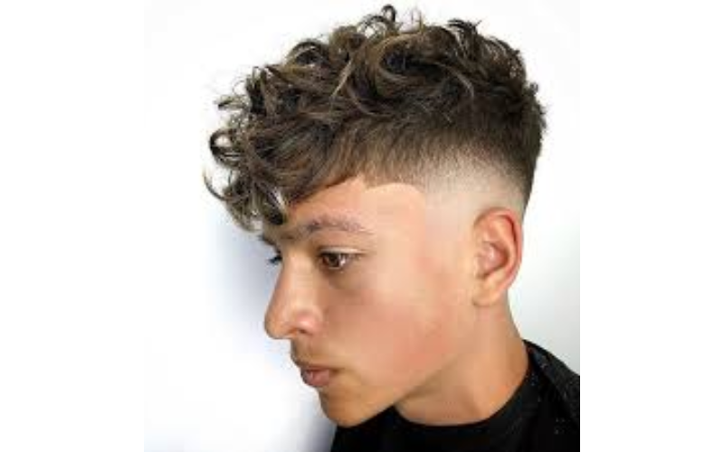 Low Taper Fade for Curly Hair