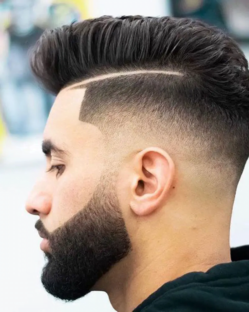 Sideburn Fade: 