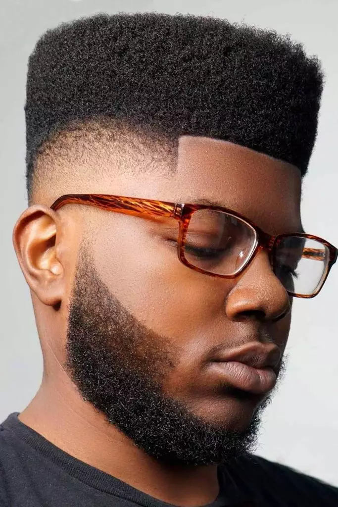 High Taper Fade Black Male