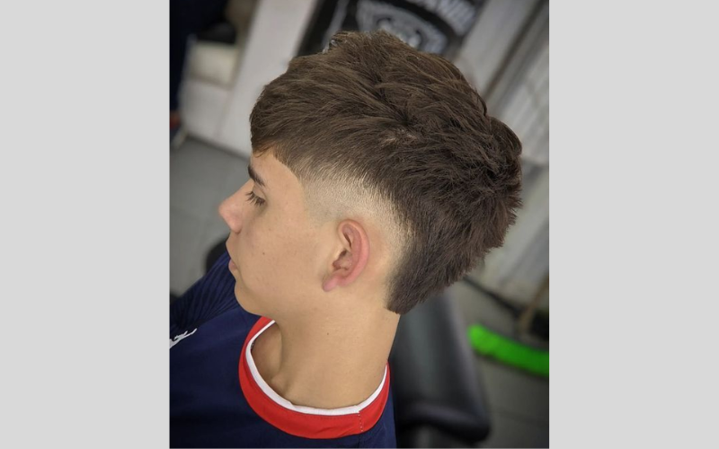 mullet fade haircut