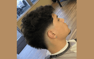 Low Taper Fade Mullet