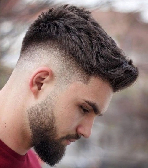 Drop Fade Crew Cut