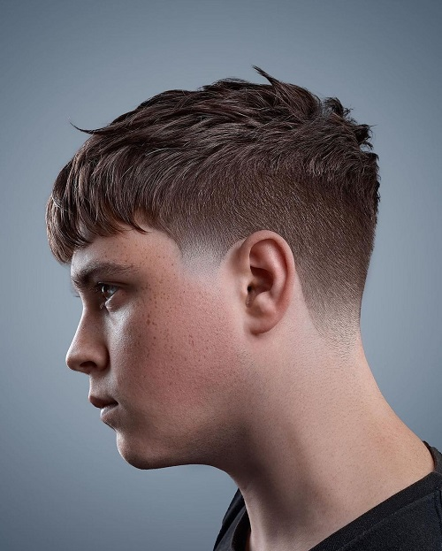 Taper Fade Crew Cut