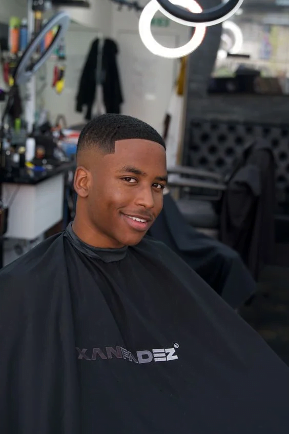 Low Taper Fade Haircuts for Black Men