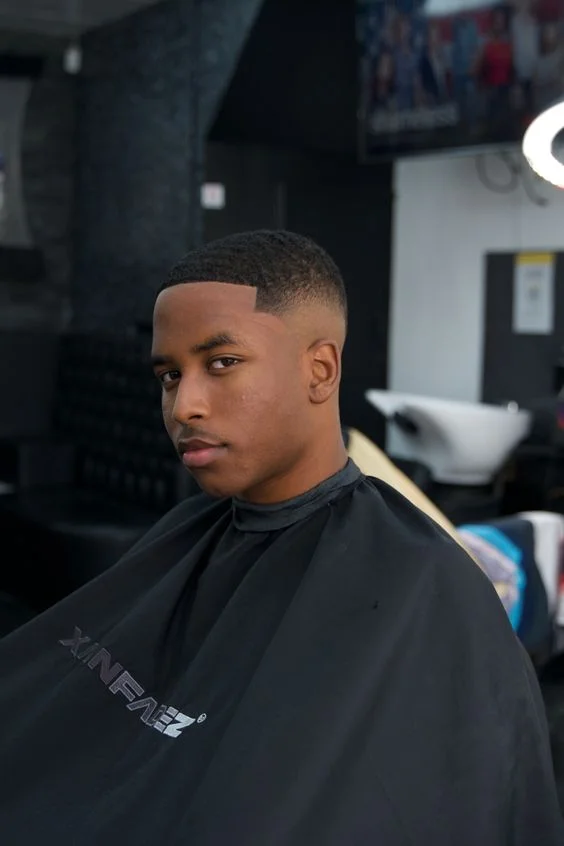 Low Taper Fade Haircuts for Black Men