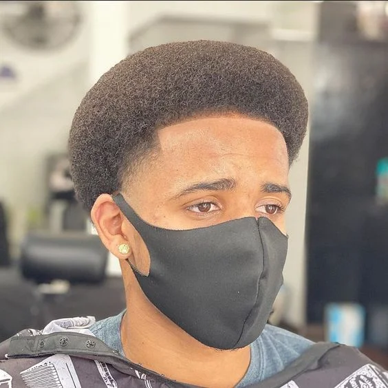 Low Taper Fade Haircuts for Black Men