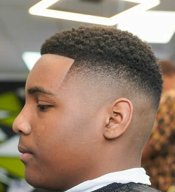 Low Taper Fade Haircuts for Black Men