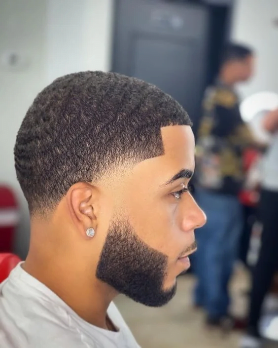 Low Taper Fade Haircuts for Black Men