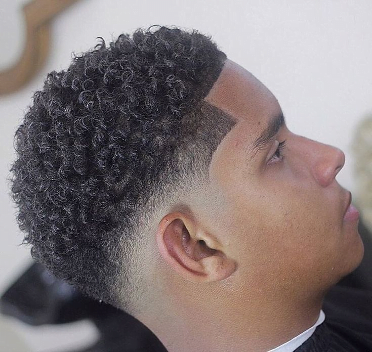 Low Taper Fade Haircuts for Black Men