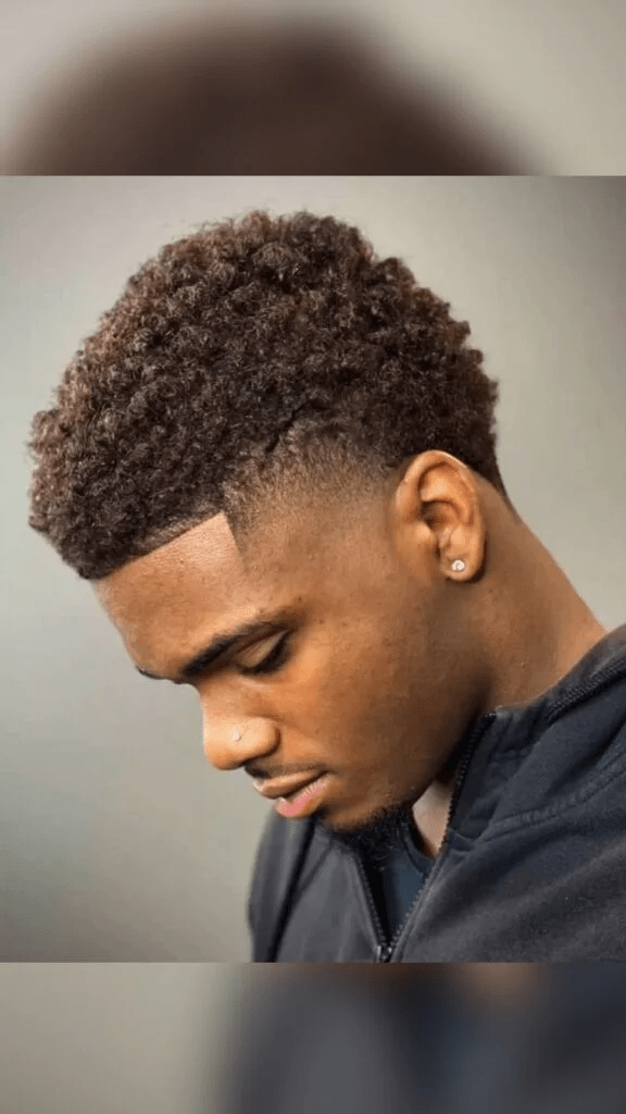 Low Taper Fade Haircuts for Black Men