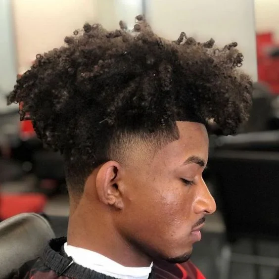 Low Taper Fade Haircuts for Black Men