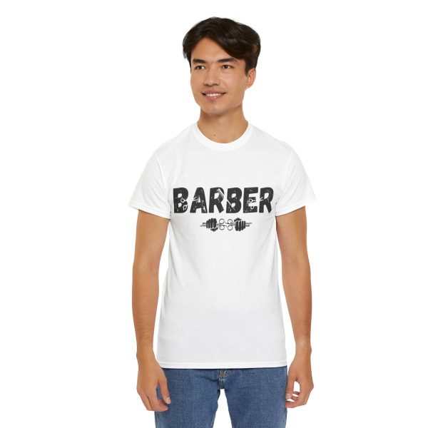 Unisex Heavy Cotton Tee Barber Tshirt - Image 21