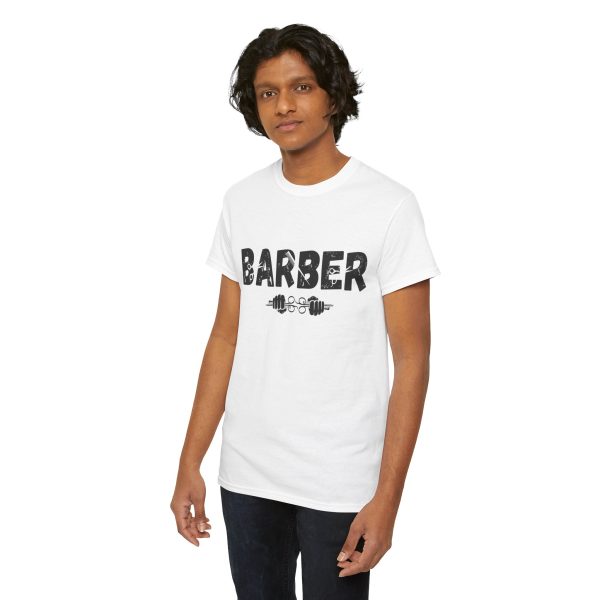 Unisex Heavy Cotton Tee Barber Tshirt - Image 19