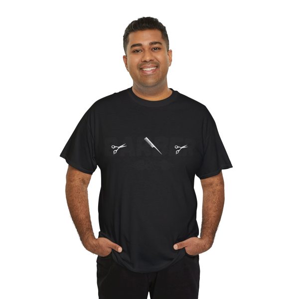 Unisex Heavy Cotton Tee Barber Tshirt - Image 44