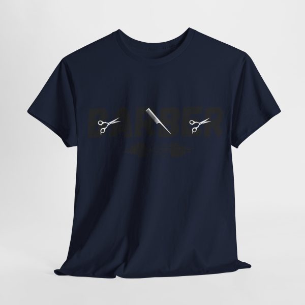 Unisex Heavy Cotton Tee Barber Tshirt - Image 87