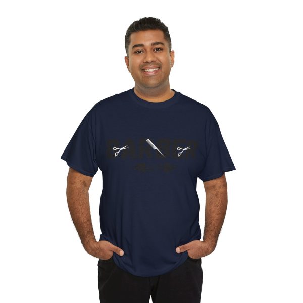 Unisex Heavy Cotton Tee Barber Tshirt - Image 98