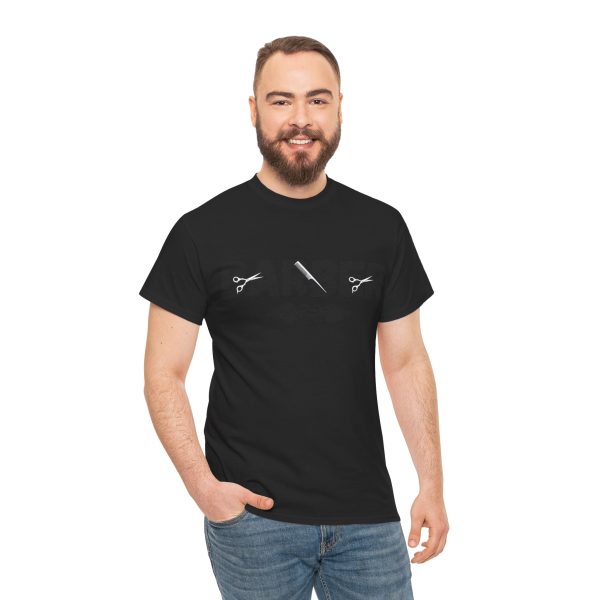 Unisex Heavy Cotton Tee Barber Tshirt - Image 40