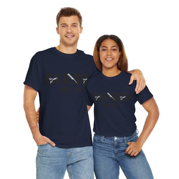 Unisex Heavy Cotton Tee Barber Tshirt - Image 105