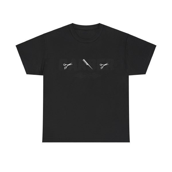 Unisex Heavy Cotton Tee Barber Tshirt - Image 28