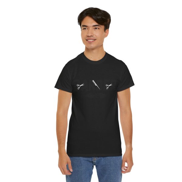 Unisex Heavy Cotton Tee Barber Tshirt - Image 48