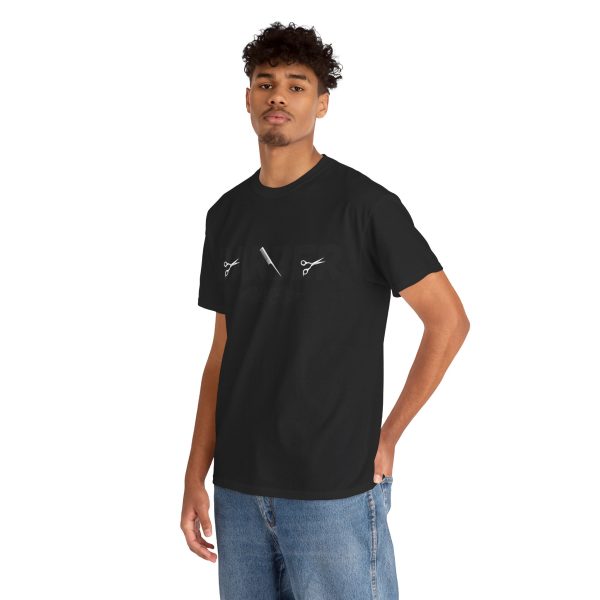 Unisex Heavy Cotton Tee Barber Tshirt - Image 41