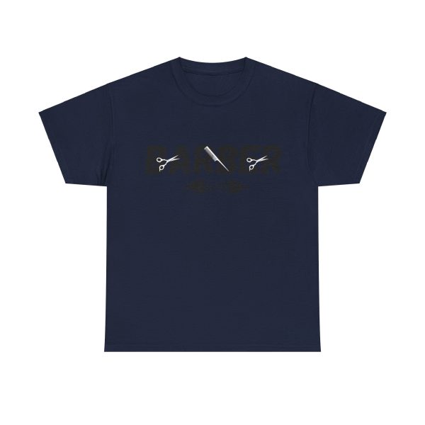 Unisex Heavy Cotton Tee Barber Tshirt - Image 82