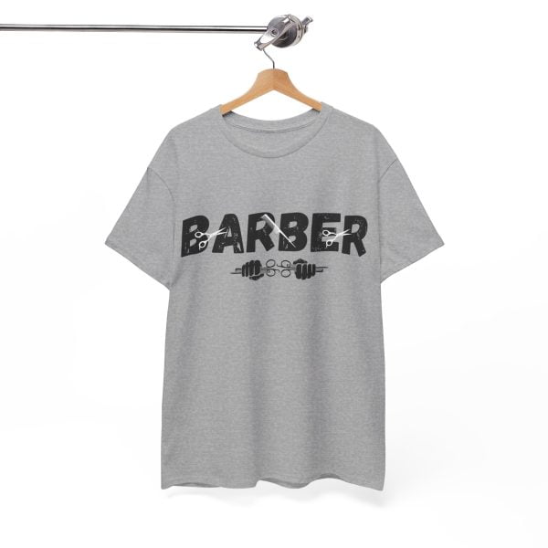 Unisex Heavy Cotton Tee Barber Tshirt - Image 61