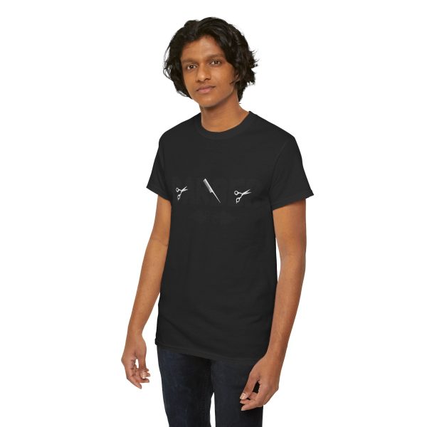 Unisex Heavy Cotton Tee Barber Tshirt - Image 46