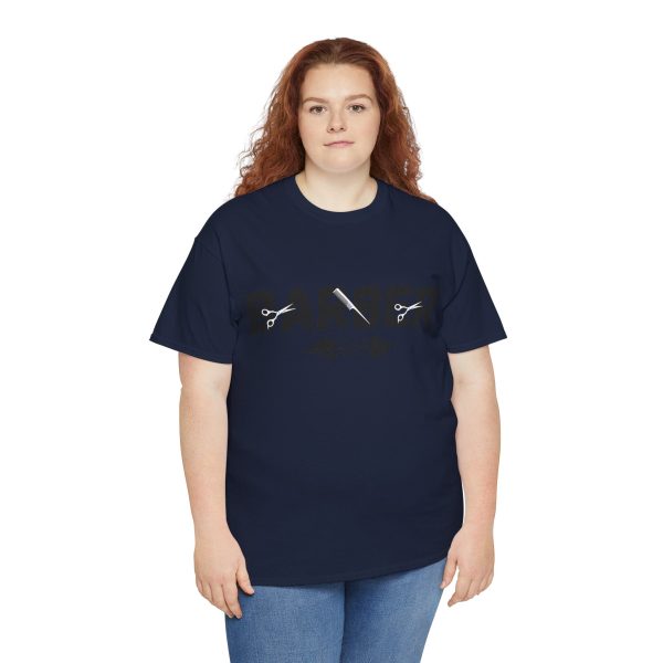 Unisex Heavy Cotton Tee Barber Tshirt - Image 96