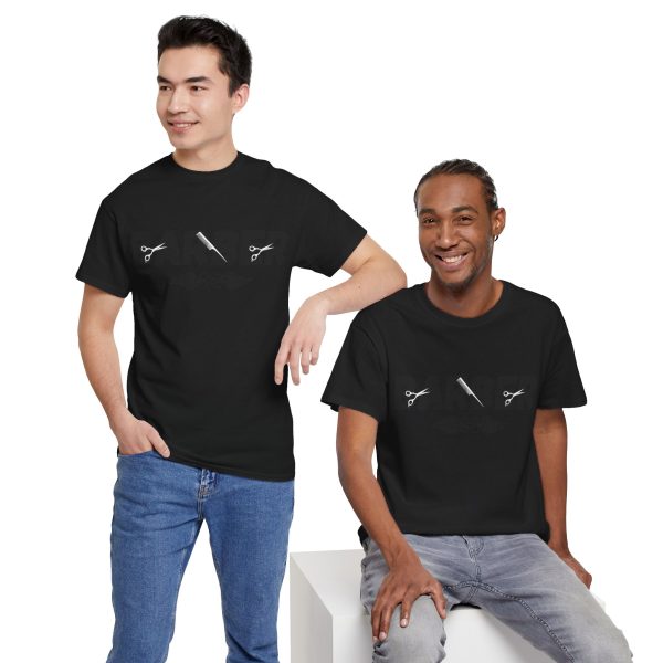 Unisex Heavy Cotton Tee Barber Tshirt - Image 53