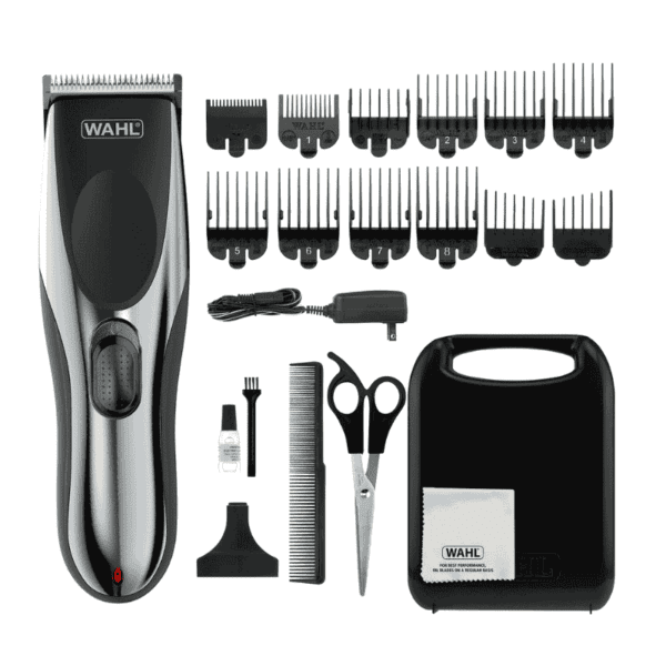 Wahl Clipper Rechargeable CordCordless Haircutting & Trimming Kit for Heads, Longer Beards, & All Body Grooming - Model 79434