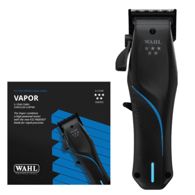 Wahl Professional 5-Star Vapor Clipper with F32 Fadeout Adjustable Balding Blade, Adaptable Speed Control, CordCordless