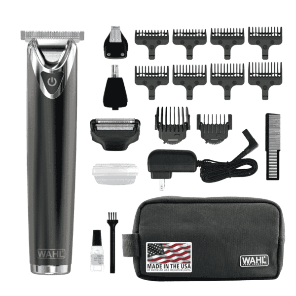 Wahl Stainless Steel Lithium Ion 2.0+ Slate Beard Trimmer for Men