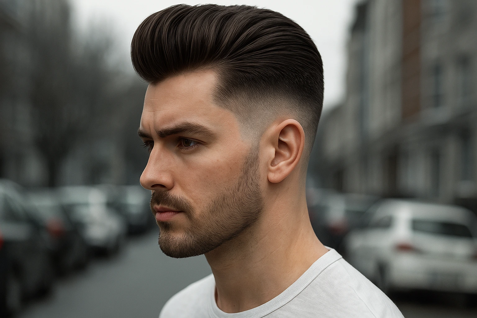 Pompadour Haircuts for Men