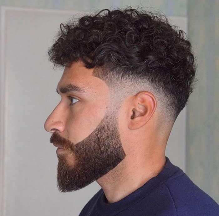 Tapered Beard with Drop Fade