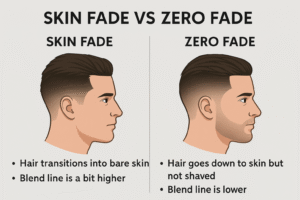 Skin Fade vs Zero Fade