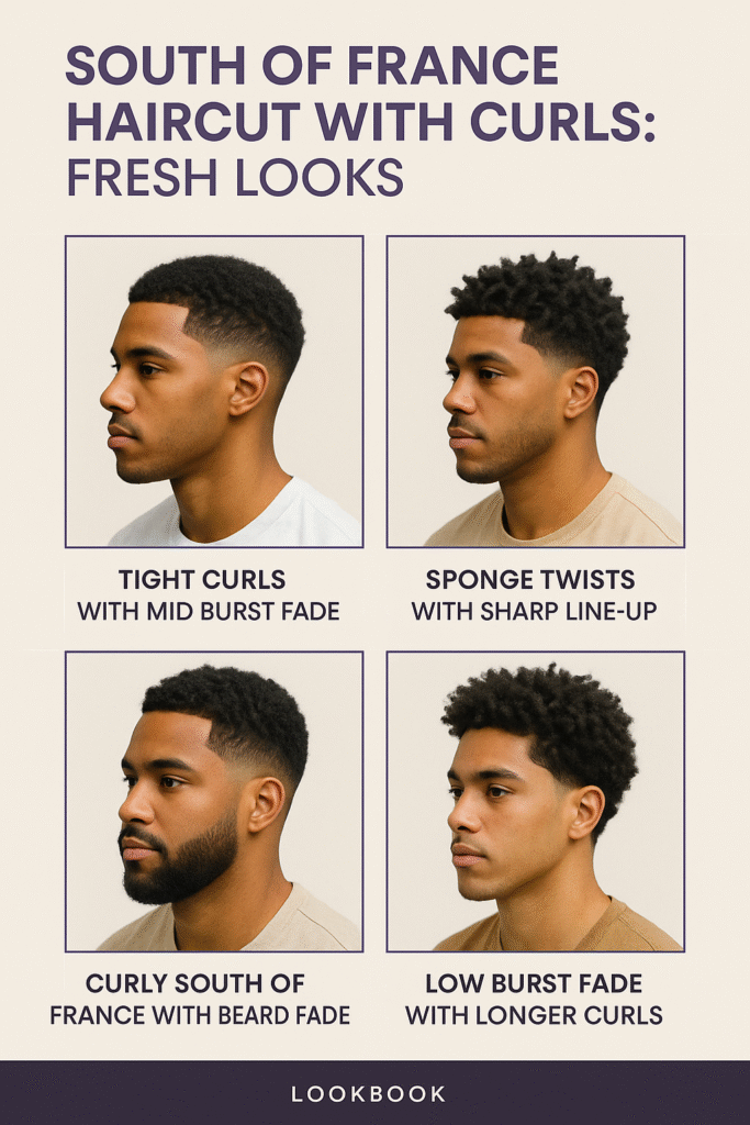 South of France Haircut with Curls Fresh Looks