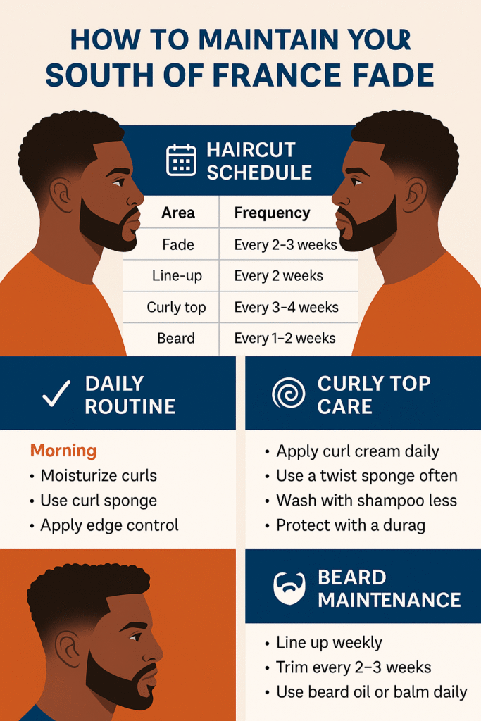 How to Maintain Your South of France Fade