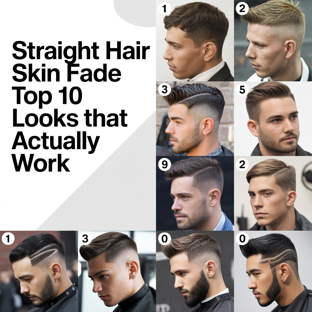 Straight Hair Skin Fade: Top 10 Looks That Actually Work