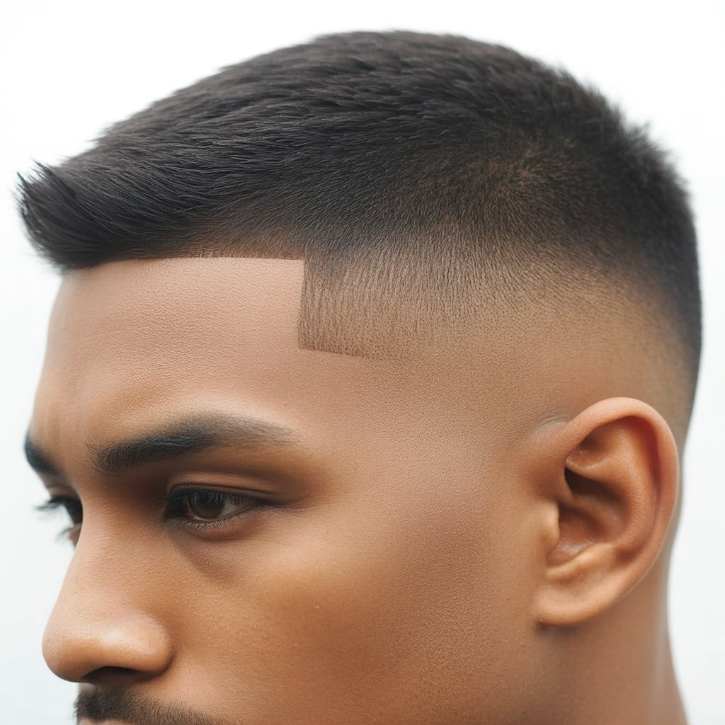 Low Taper Fade Short Hair