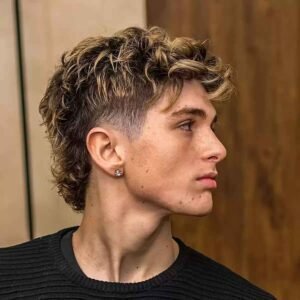 Low Taper Fade Mullet