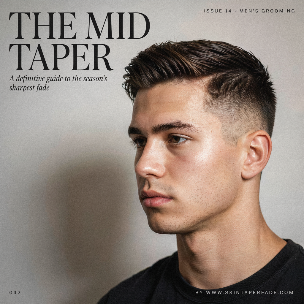 Mid Taper Fade Styles, Hair Types & Barber Guide