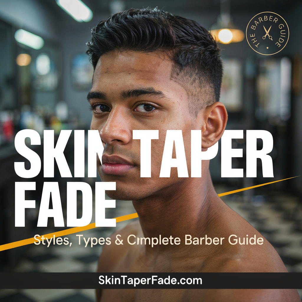 Skin Taper Fade Styles, Types & Complete Barber Guide